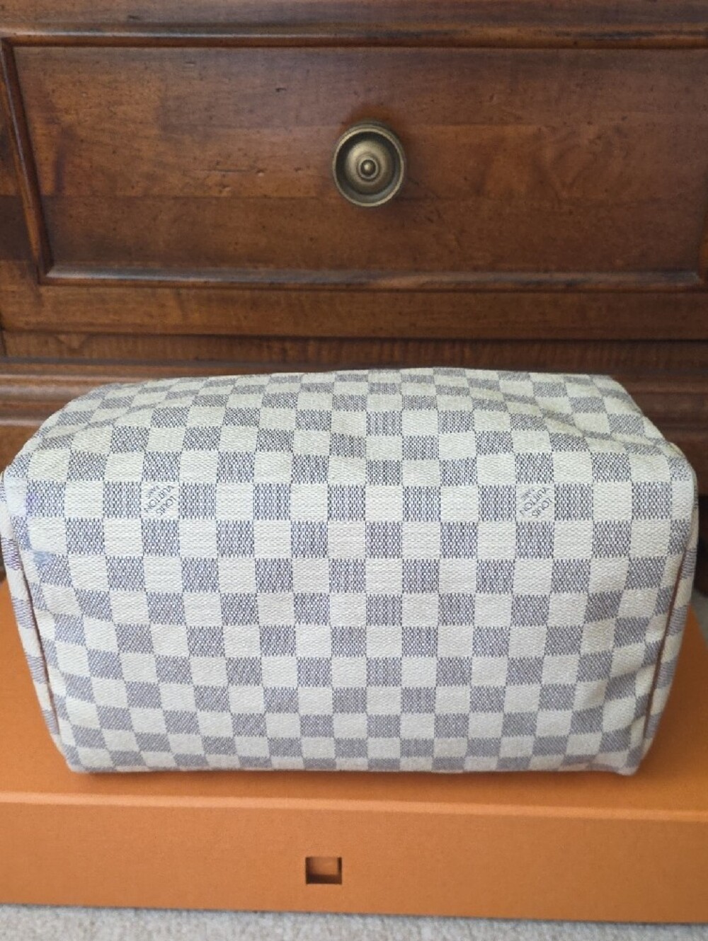 Louis Vuitton Damier Azul Speedy 30 - Picture 5 of 10